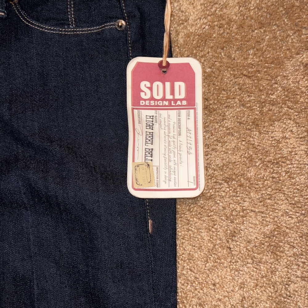 Sold Design Lab flare jeans - Picture 3 of 8
